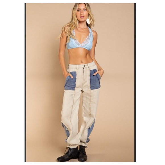 CLEARANCE NOW $25 No. 252 Run small ❤️POL denim jogger pants - Picture 3 of 5